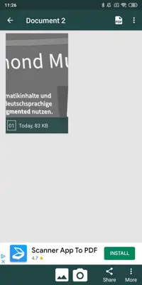 Clear Scan - PDF Scanner android App screenshot 5